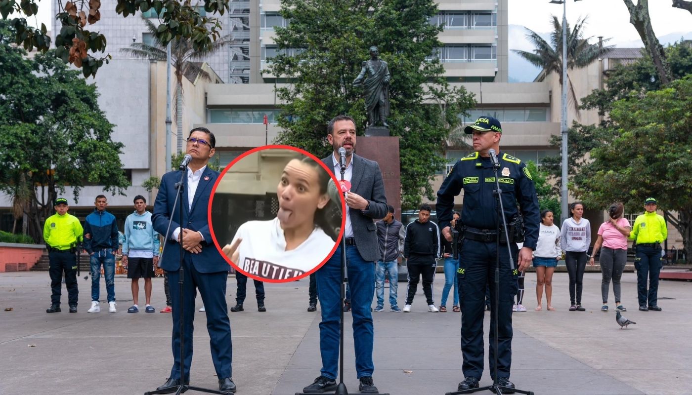 Indignación en Bogotá por gestos de capturados mientras alcalde daba declaración