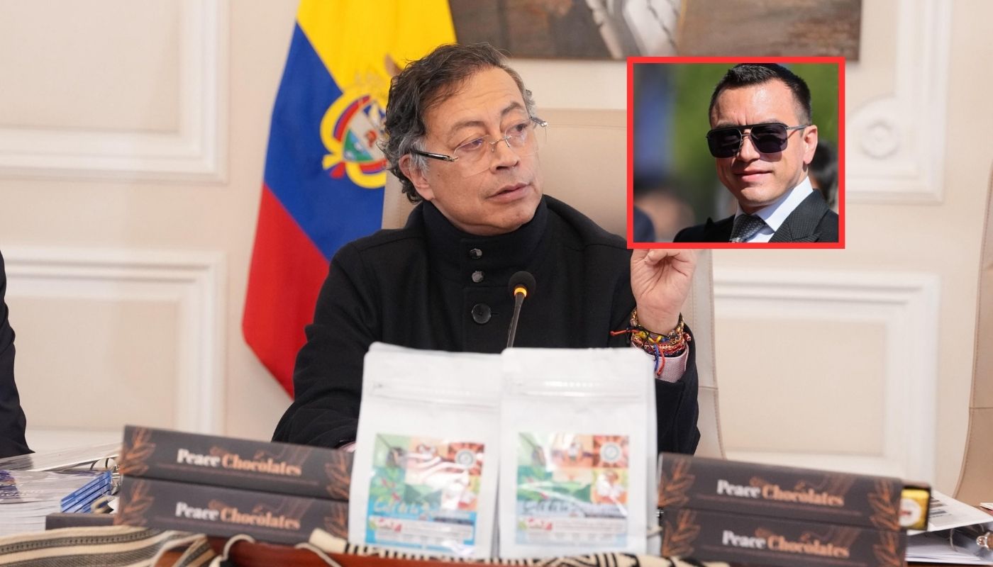 Petro habló de supuesta bomba hallada en frontera y señaló a Gobierno de Ecuador