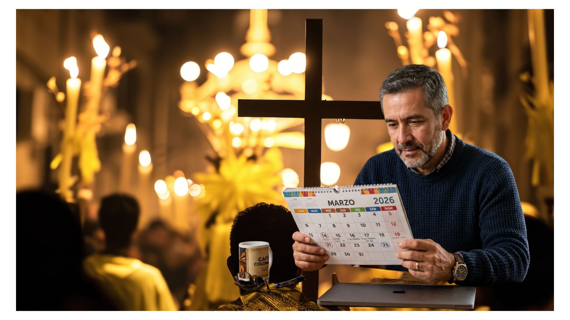 ¿Cuándo son el jueves y Viernes Santo en Colombia 2026? Están pegados a quincena
