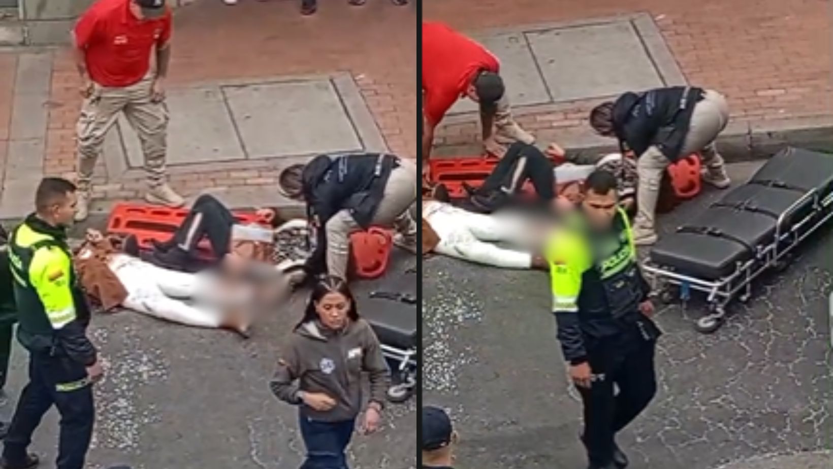 Accidente de tránsito en Bogotá dejó a una mujer muerta y otra herida