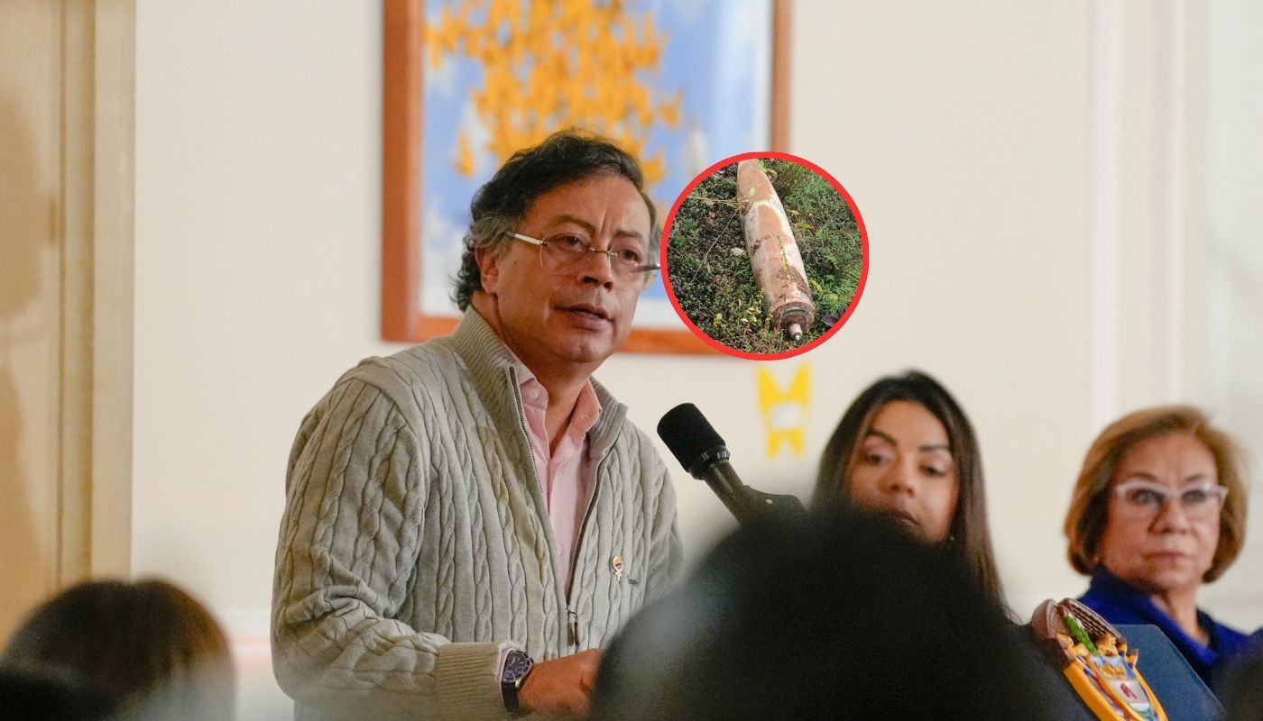 Petro insiste en que bomba hallada en frontera es de Ecuador y enviará nota (2)