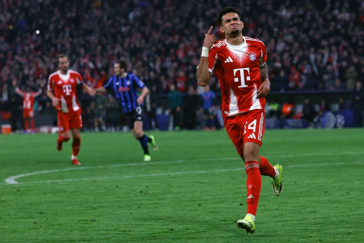 Así fue el gol de Luis Díaz con Bayern Múnich en 4-0 ante Atalanta en Champions