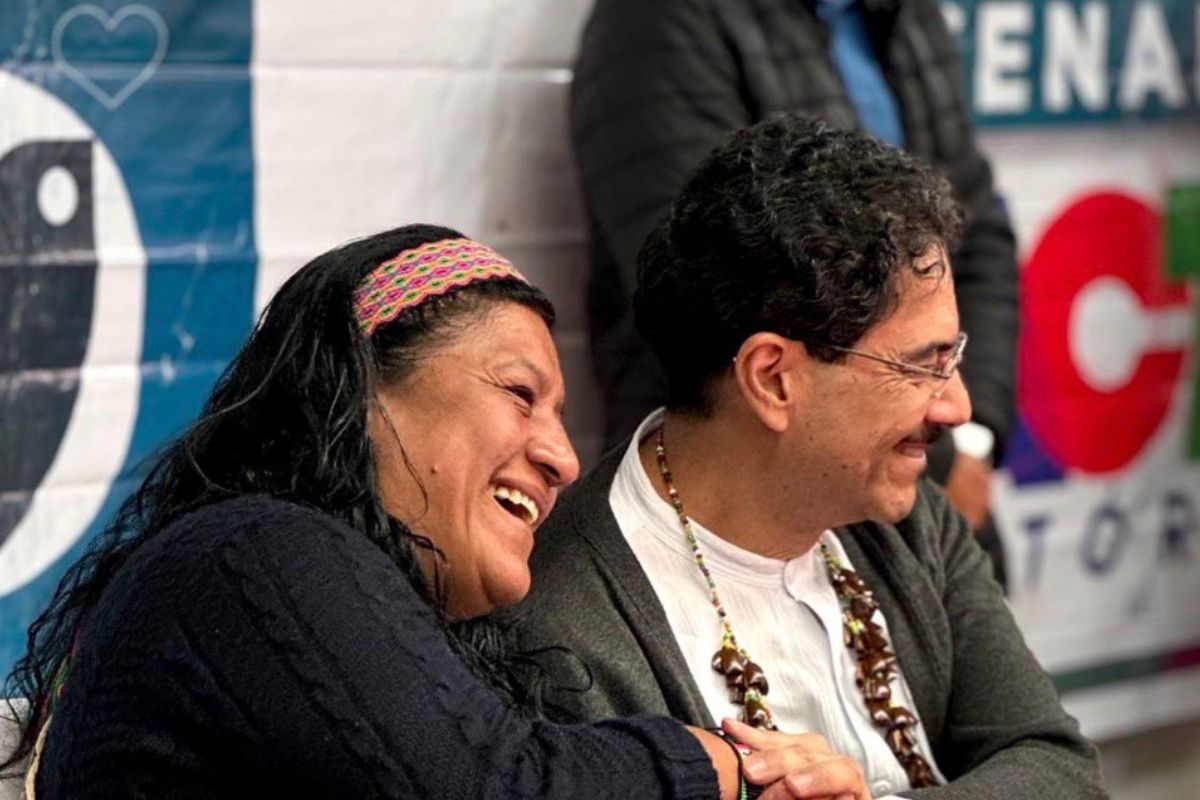 La senadora Aida Quilcué inicia este jueves un ritual espiritual en su resguardo indígena en el Cauca. Junto a Cepeda, busca "permiso de naturaleza".