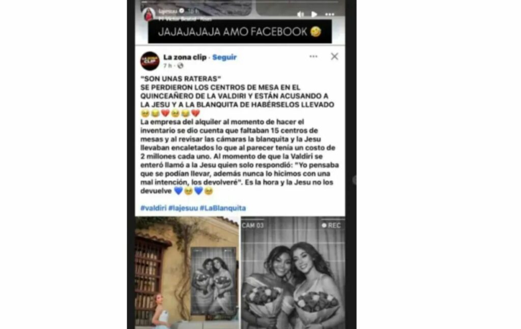 Acusaciones a 'La Jesuu'