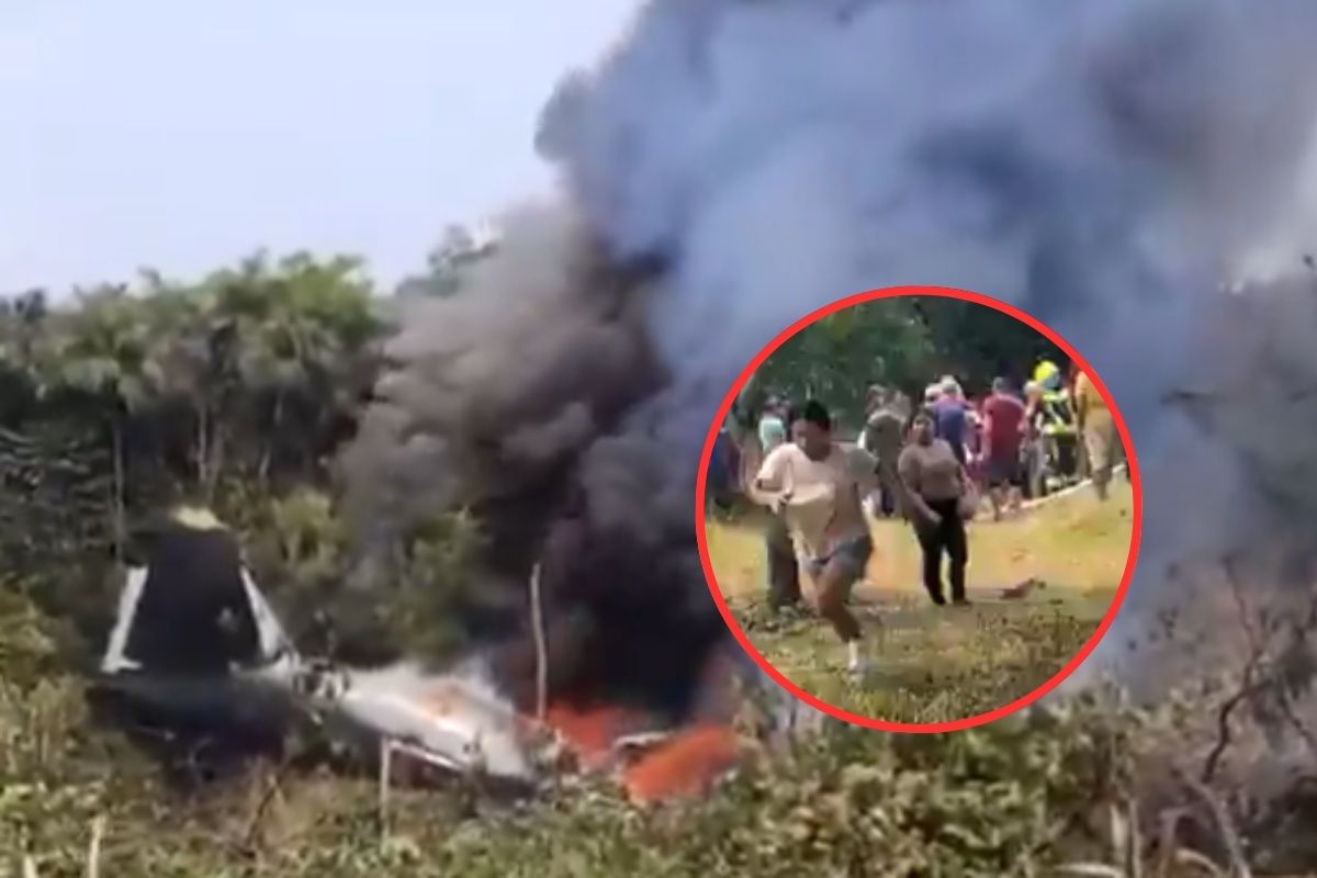 Caída del avión Hércules de las FAC en Putumayo hoy: videos de cómo reaccionó