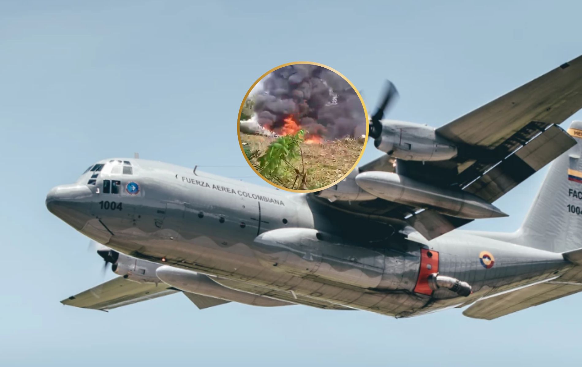 Confirman cifra de heridos y rescatados del accidete del avión de Fuerza Aérea