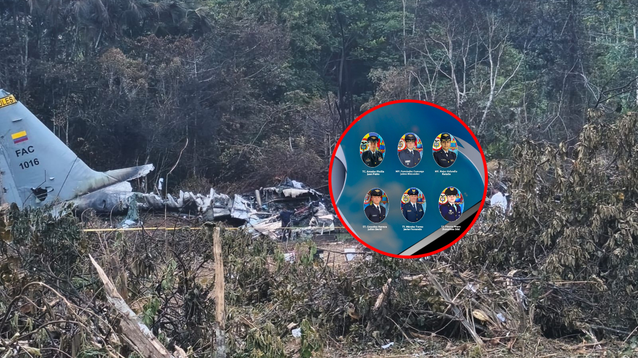 Accidente de avión militar en Putumayo ya deja 66 muertos: reporte de heridos