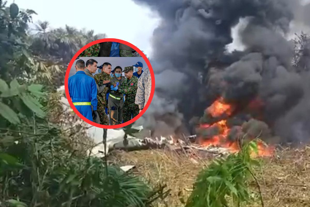 Natalia Micanquer, esposa del soldado Jhony Ortiz, relata el milagroso testimonio de su esposo tras el accidente aéreo en Puerto Leguízamo. 