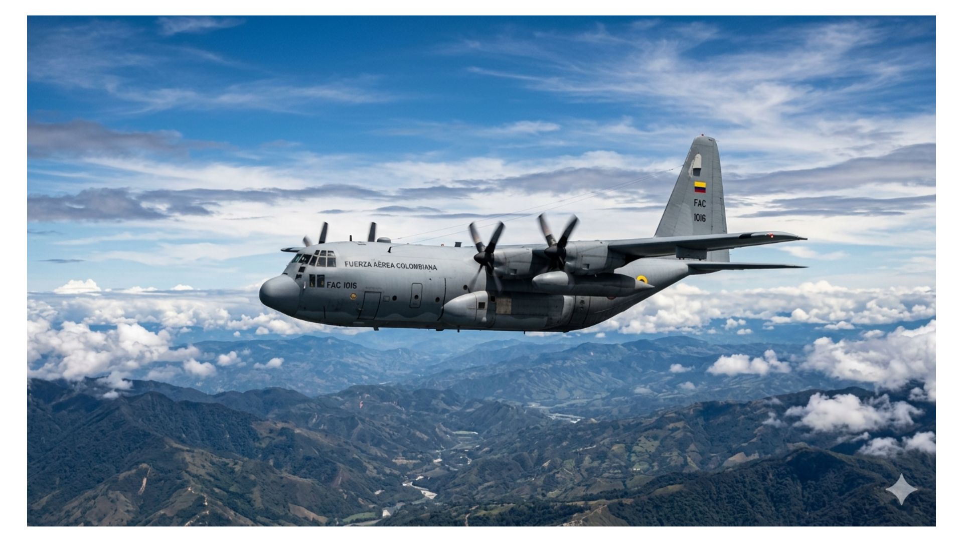 Cuántos accidentes de aviones Hércules han pasado en Colombia el primero en 1969