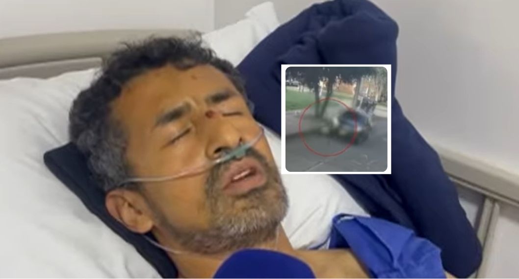 Ciclista arrollado por carro en Bogotá acusó a conductor de intento de homicidio