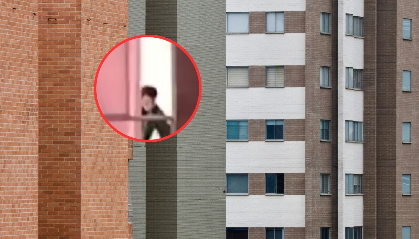 Sujeto agredió a mujer dentro de apartamento en Bogotá y todo quedó en video