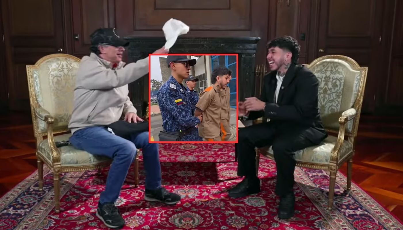 Aparecen imágenes de Westcol detenido, un día después de hablar con Petro