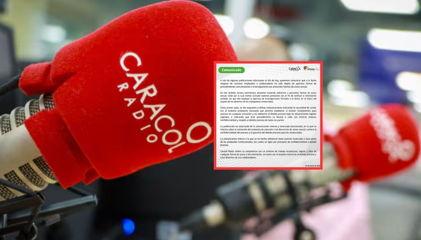 Casos de acoso también se darían en Caracol Radio y emisora explicó correos