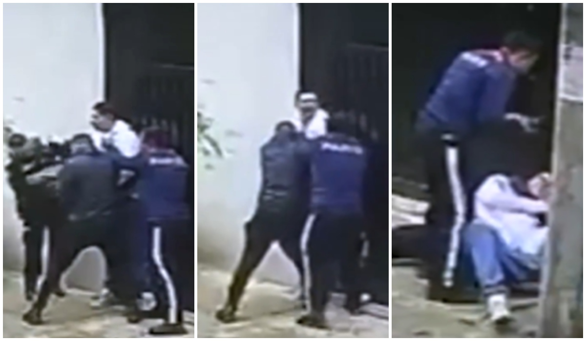 Captura de ladrón en Bogotá 