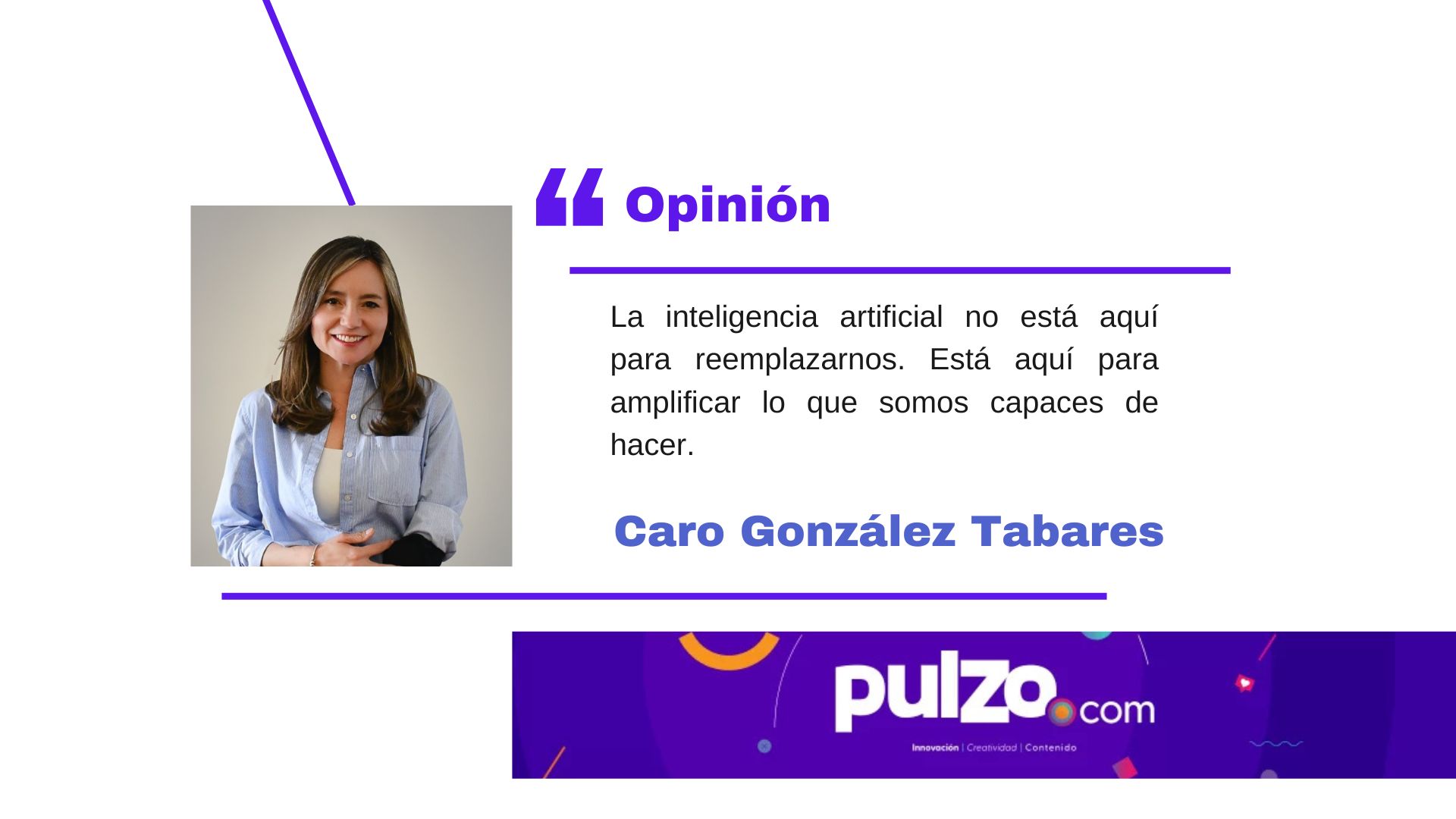Columna de Caro González Taborda
