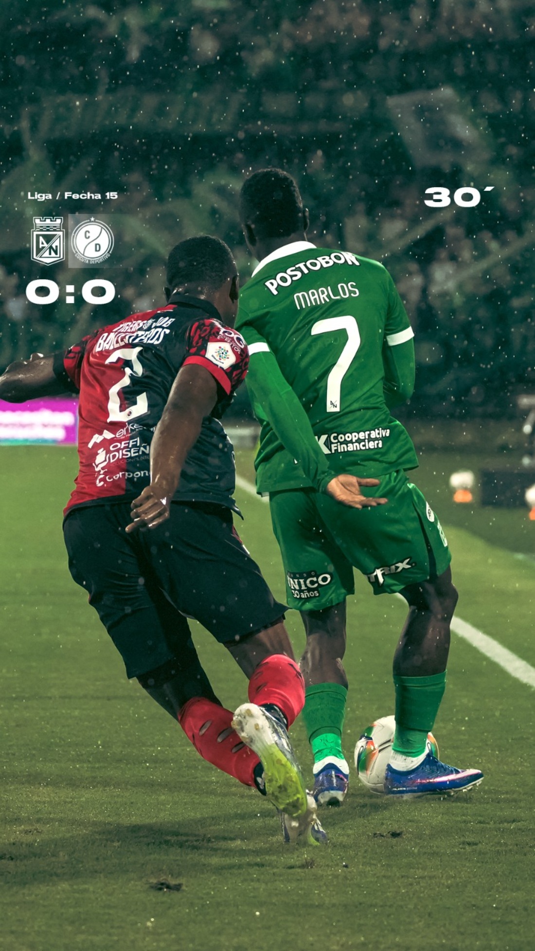 Posiciones Liga Betplay tras empate de Nacional y derrota de Santa Fe hoy