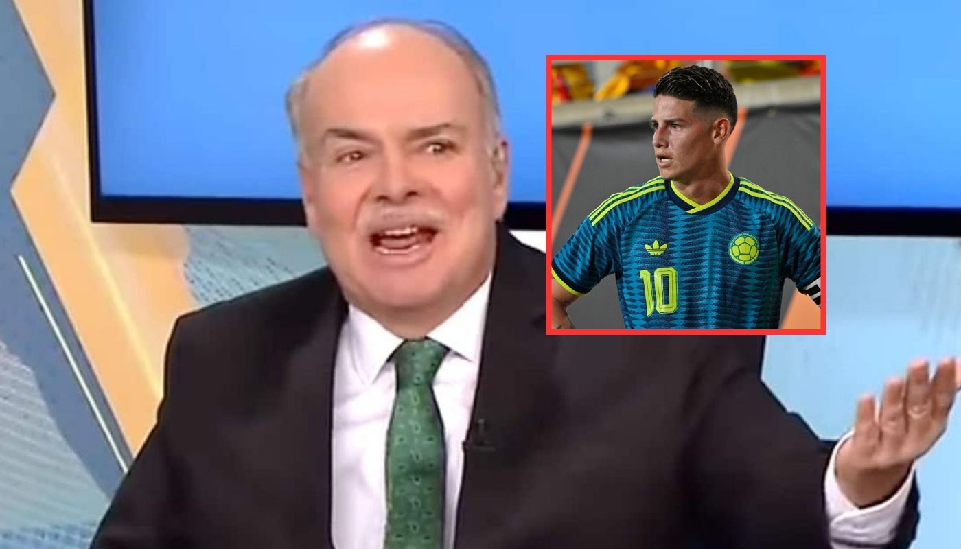 Iván Mejía da otra versión sobre la enfermedad de James No cuadra