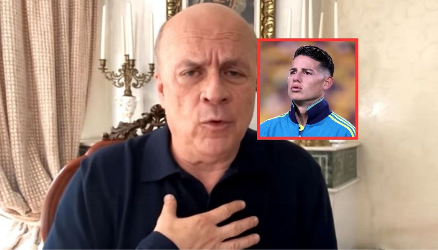 Carlos Antonio Vélez se pronunció sobre hospitalización de James Rodríguez 
