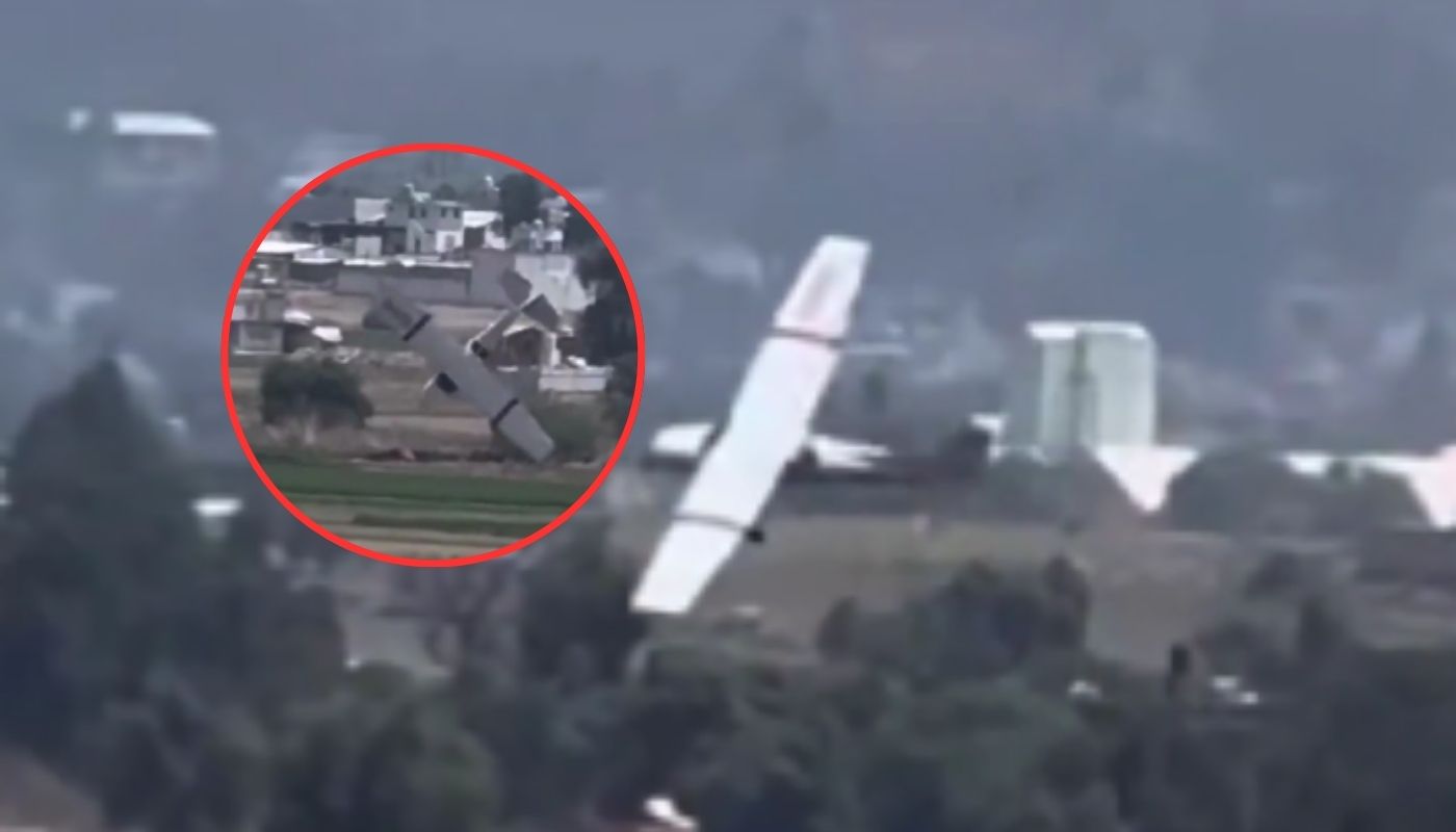 Tragedia por desplome de avioneta en México; reportan cuatro personas muertas