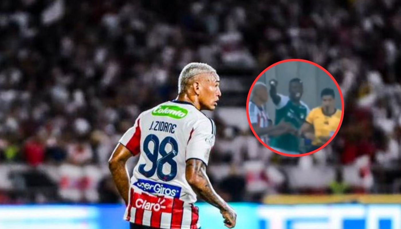 Escándalo por arbitraje en Junior vs. Cali por que perdonaron a Jermein Peña