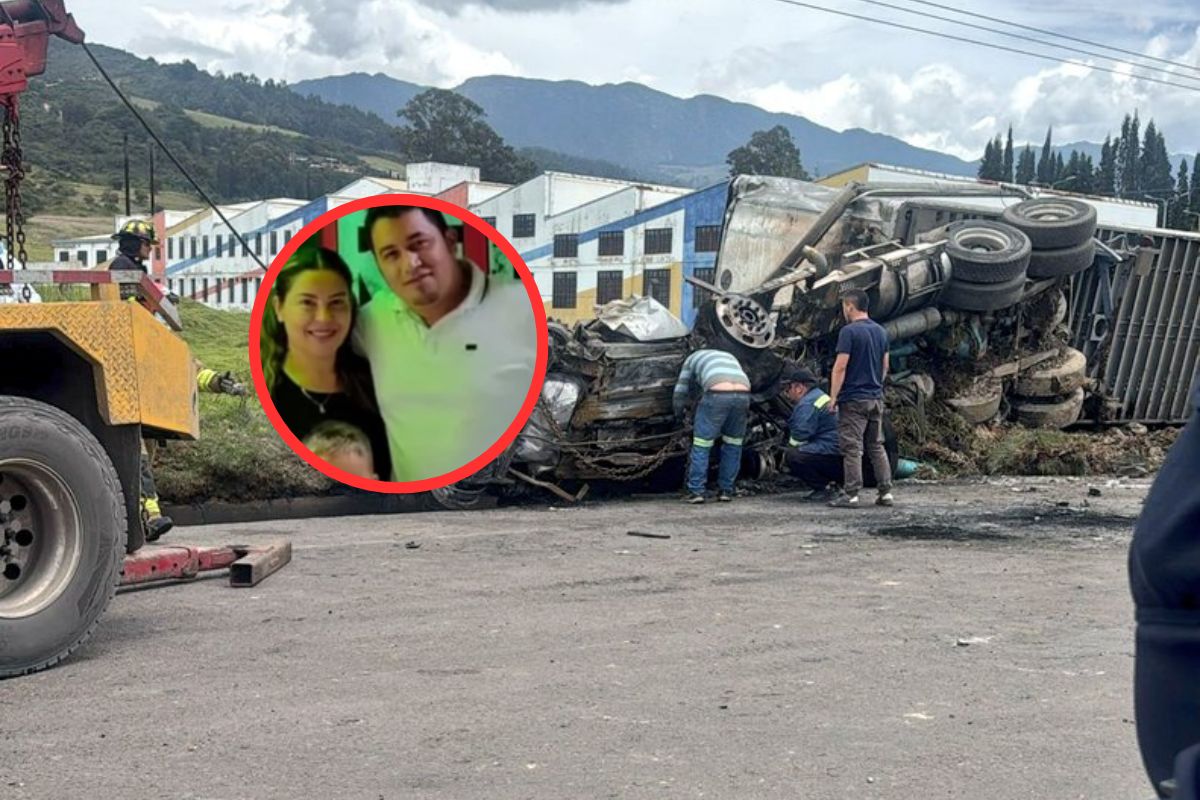 Conozca la historia de la familia que murió calcinada en el accidente del peaje Casablanca. Iban a Santander a reencontrarse con su padre de 86 años.