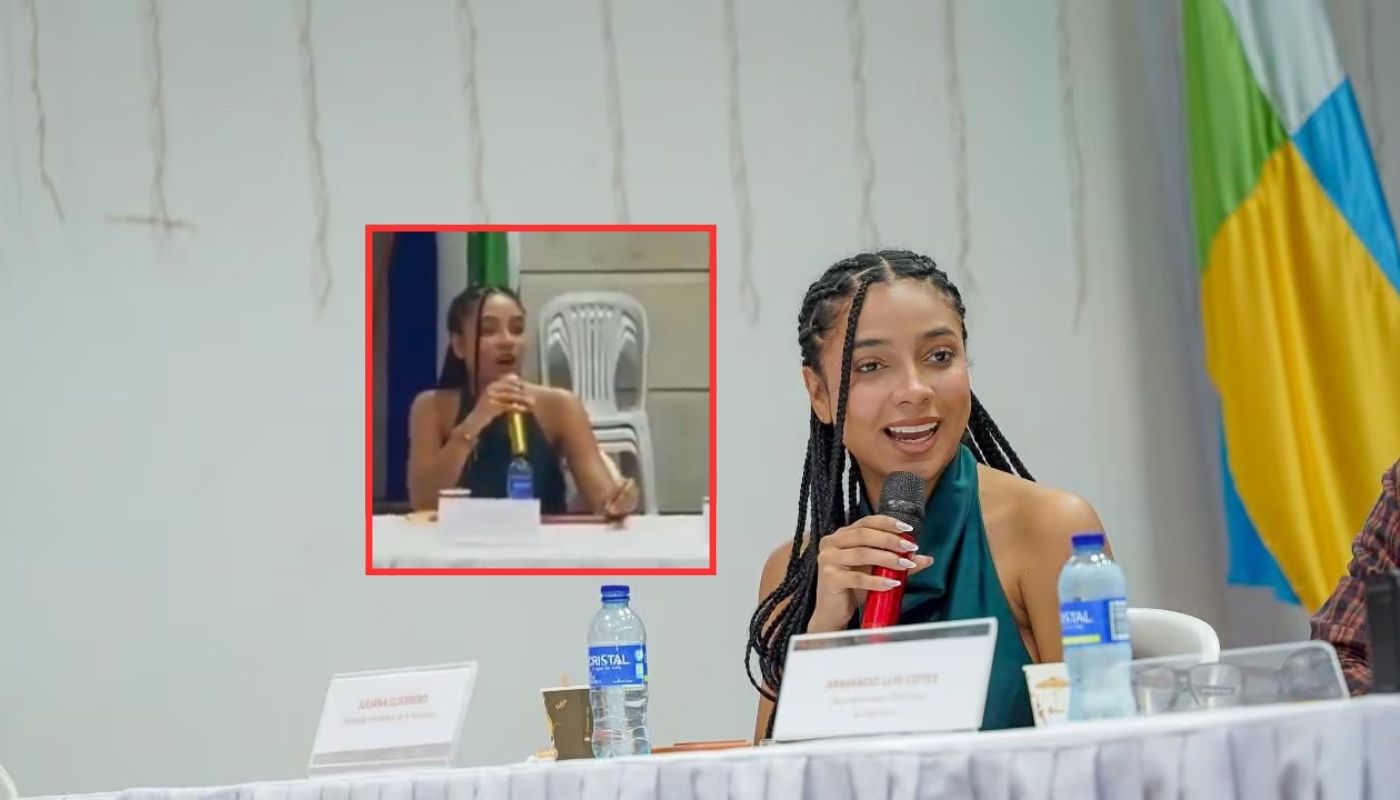 Juliana Guerrero tomó vocería en evento de Universidad Popular del César