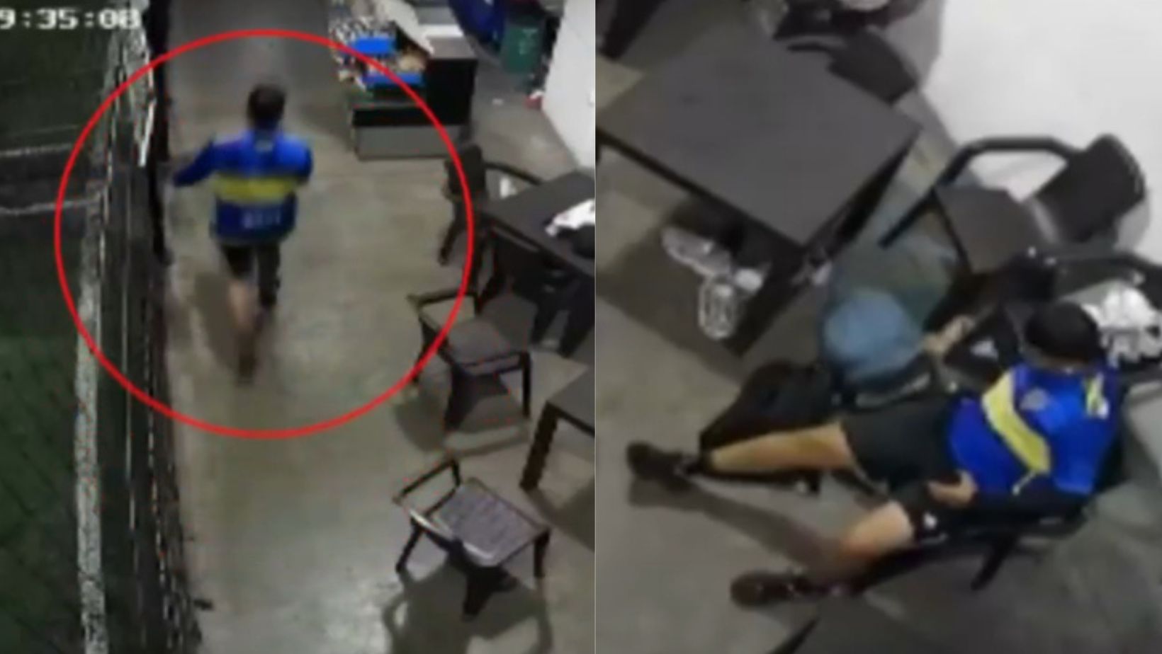 Robo en cancha sintética de Bogotá: ladrones quedaron grabados