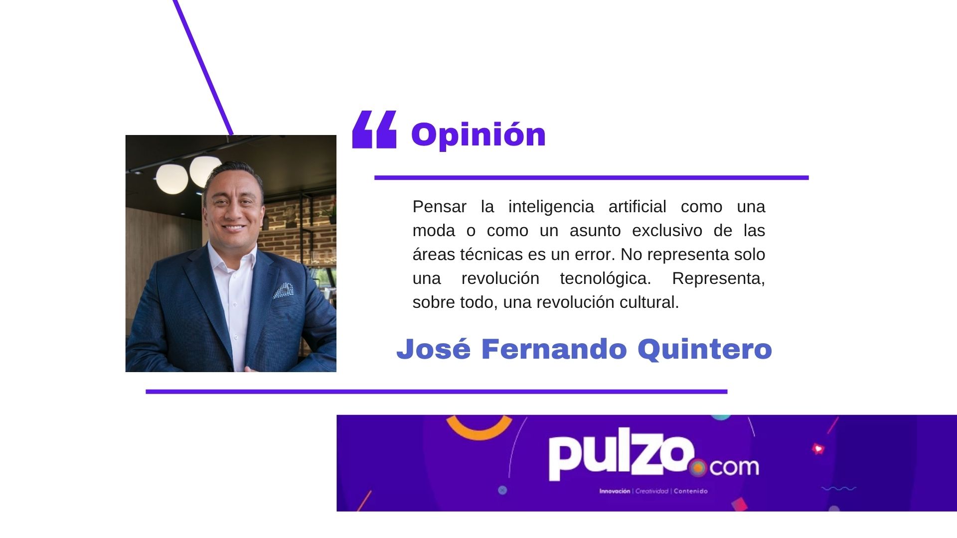 La inteligencia artificial no necesita más espectadores, sino liderazgo