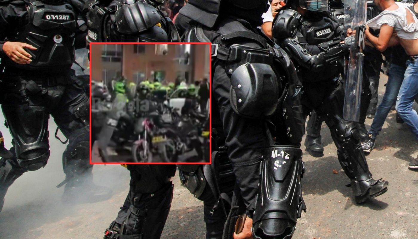 Disturbios en conjunto del sur de Bogotá por menor señalado de abuzar de niña