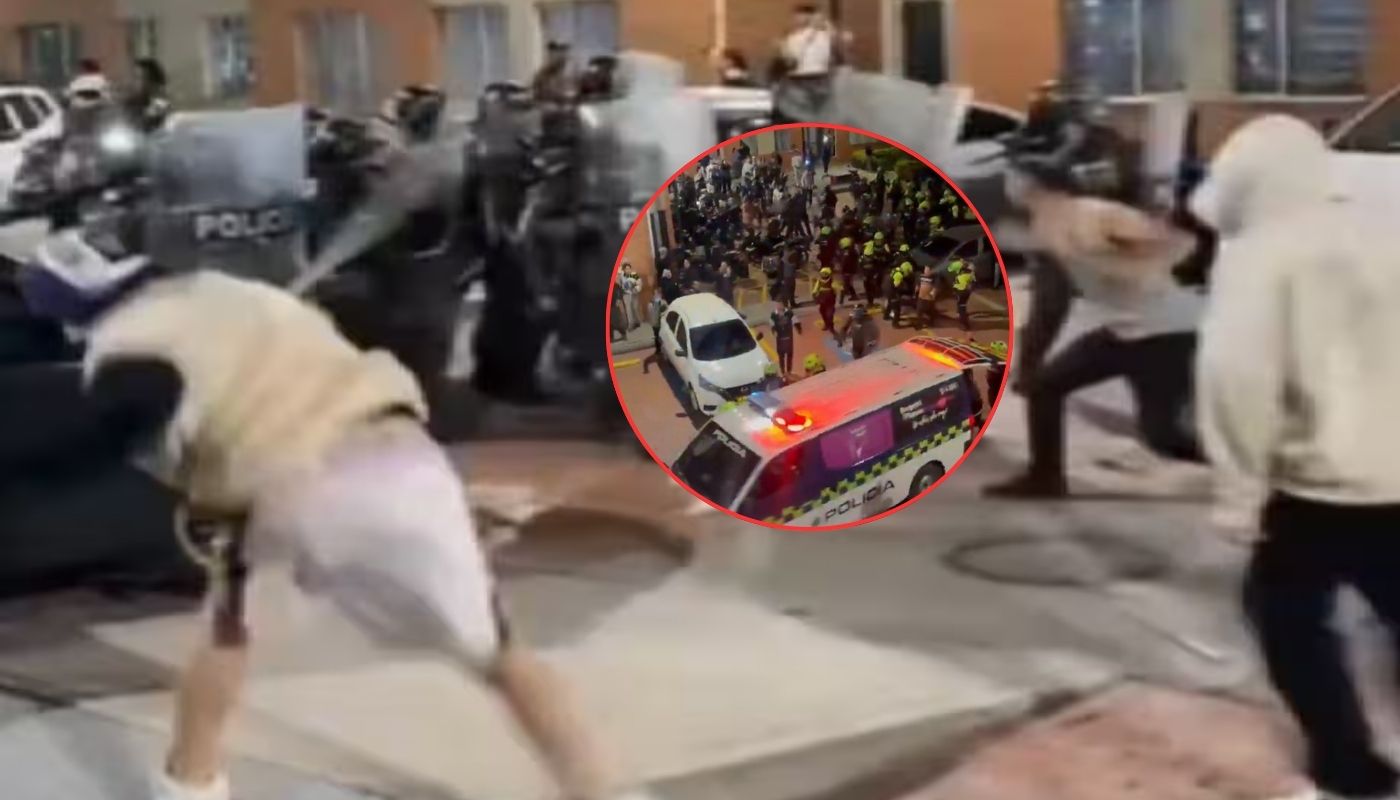 Video muestra cómo patrulla de Policía arrolló a ciudadanos en conjunto en Usme