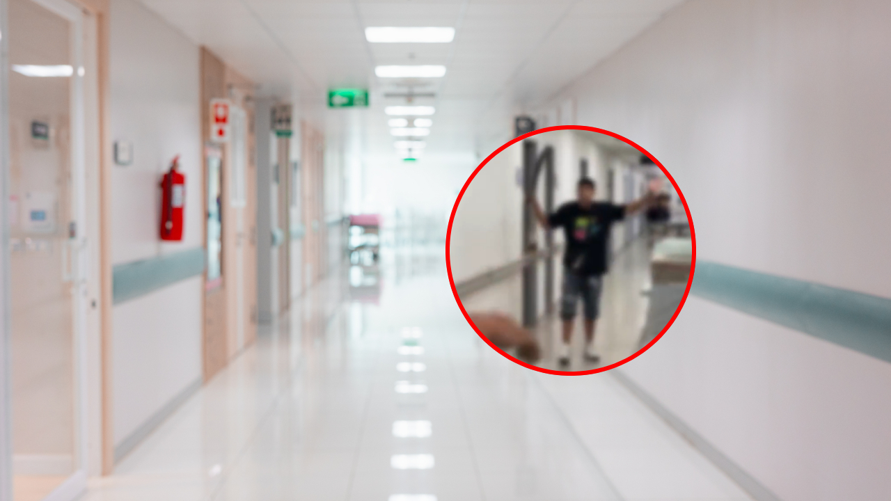 Hombre con machete generó pánico en el Hospital Universitario del Valle en Cali