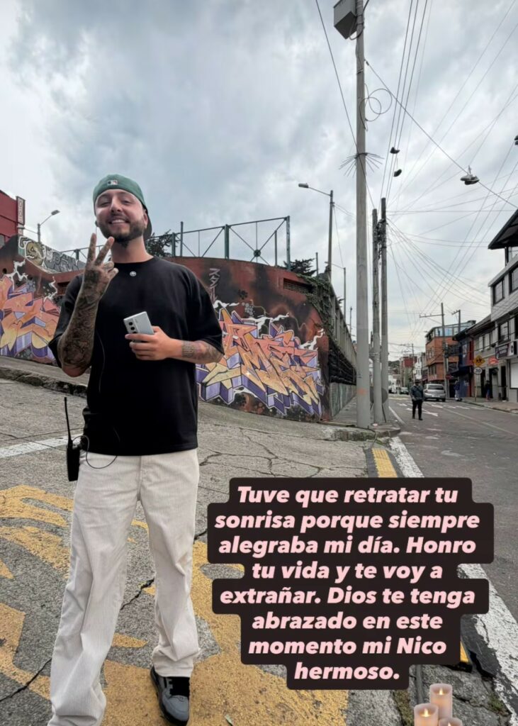 Él era integrante de la producción de 'Sin senos sí hay paraíso' que falleció en medio de una riña durante un rodaje de la novela en Bogotá / Instagram: @lagaita