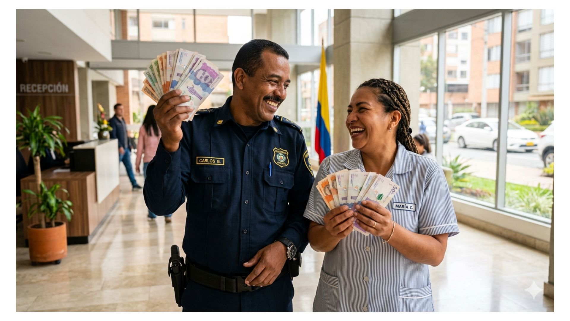 ¿Cómo es dotación de empleadas domésticas y vigilantes en Colombia 2026? Hay ley