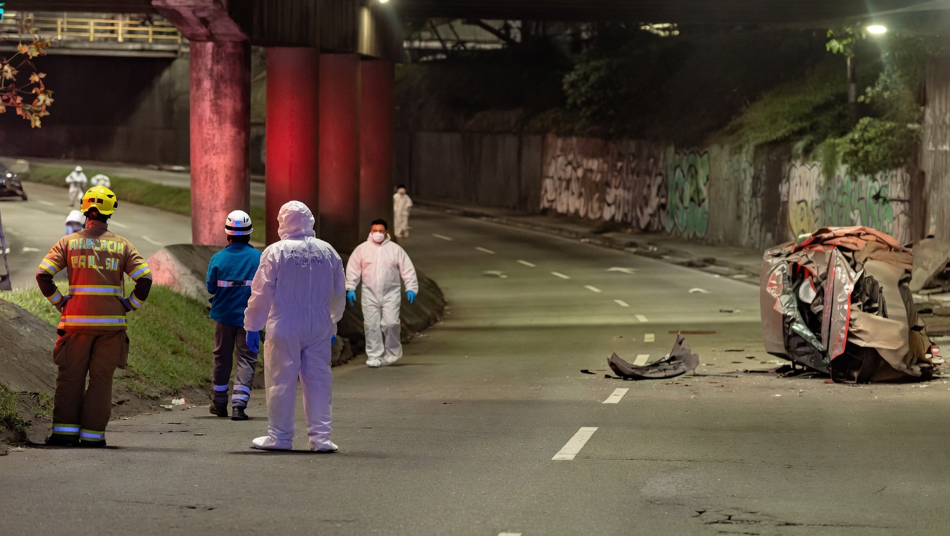 Lugar en Medellín en el que ocurrió un accidente, en el que un joven que iba sin licencia atropelló a cinco personas. Dejó 2 fallecidos y 3 heridos