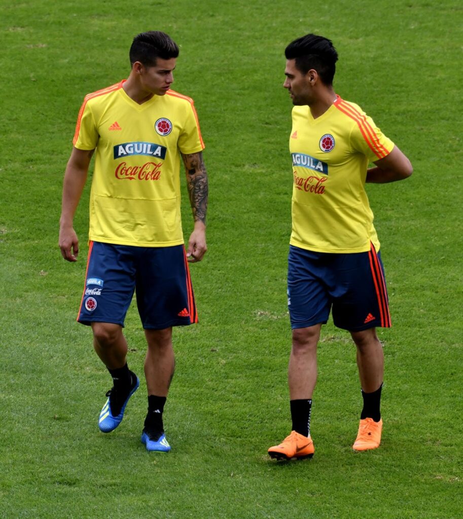 James Rodríguez y Falcao García / Getty