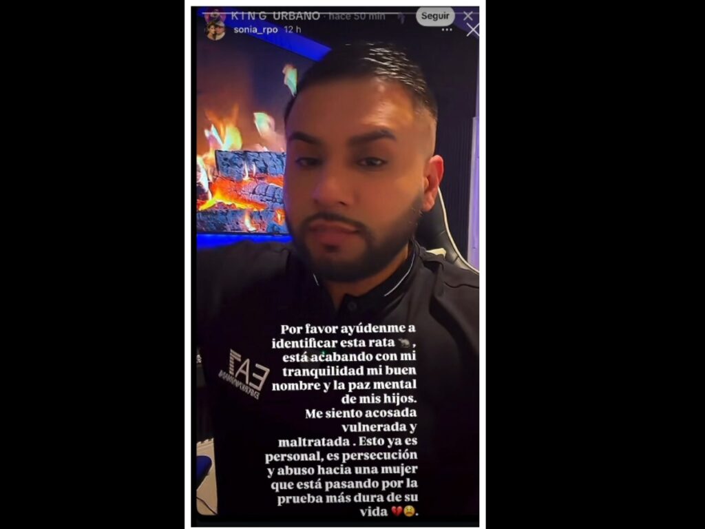 Foto del supuesto acosador de Sonia Restrepo, esposa de Yeison Jiménez. Foto: Instagram @ciroquinonez.
