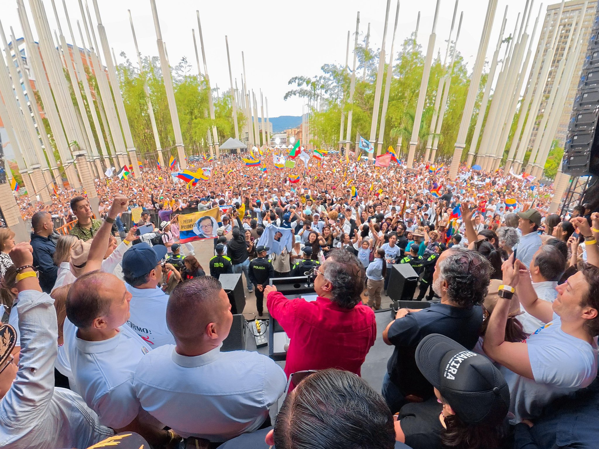 Gustavo Petro en Medellín