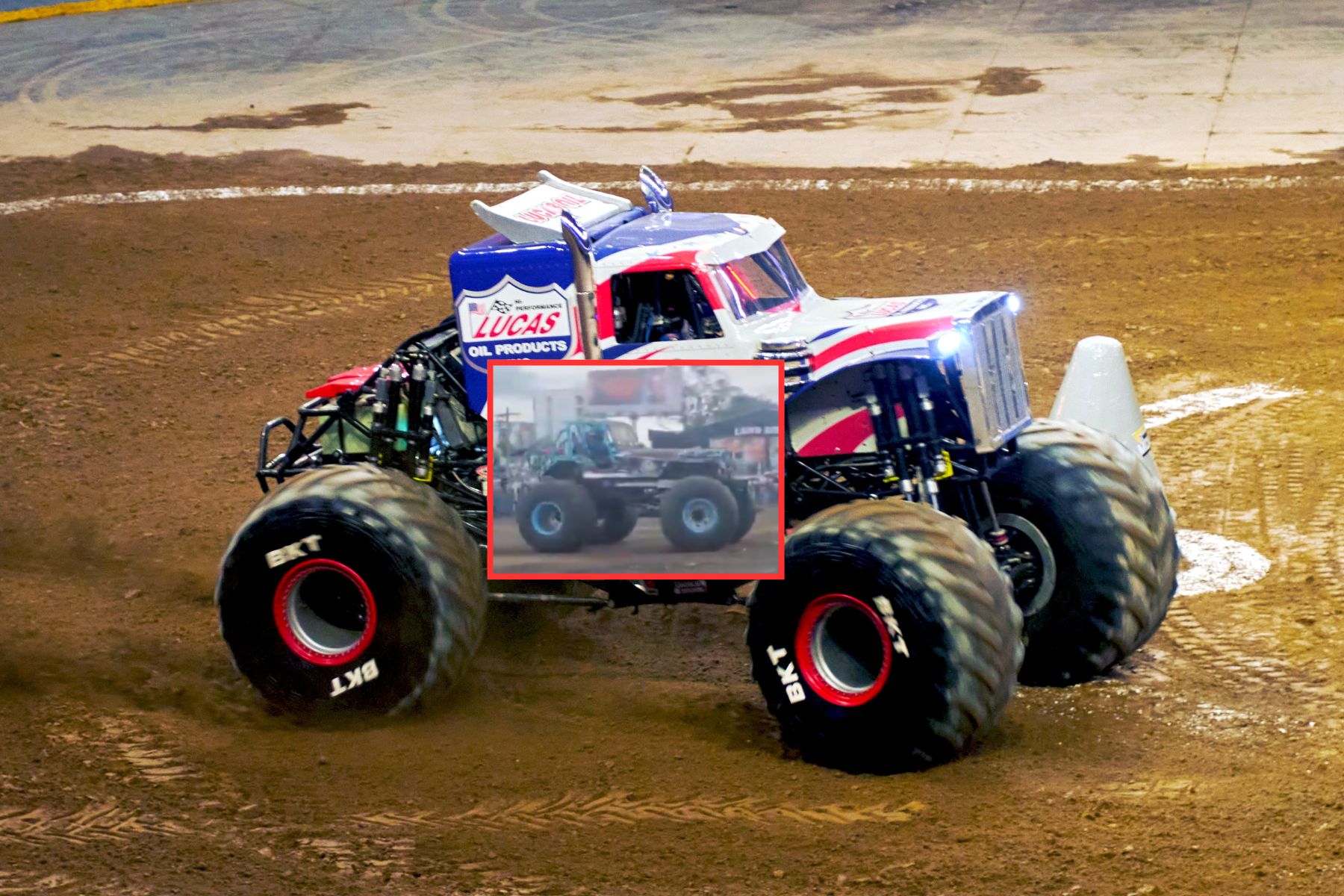 Accidente de Monster Truck