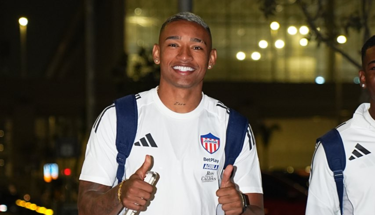 Mensaje de Jermein Peña tras la roja que afectó a Junior en Libertadores: foto
