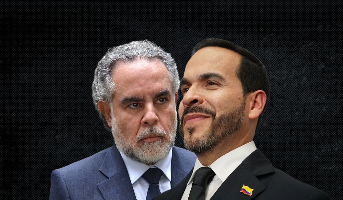 Armando Benedetti y Abelardo de la Espriella