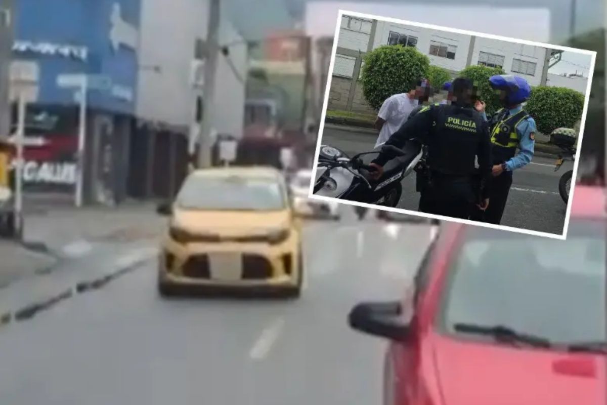 Taxista que iría borracho se voló de operativo y atropelló a agente de tránsito