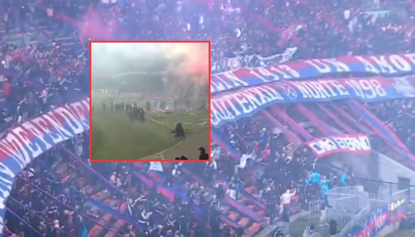 Protestas en estadio del Medellín provocó suspensión de partido de Libertadores