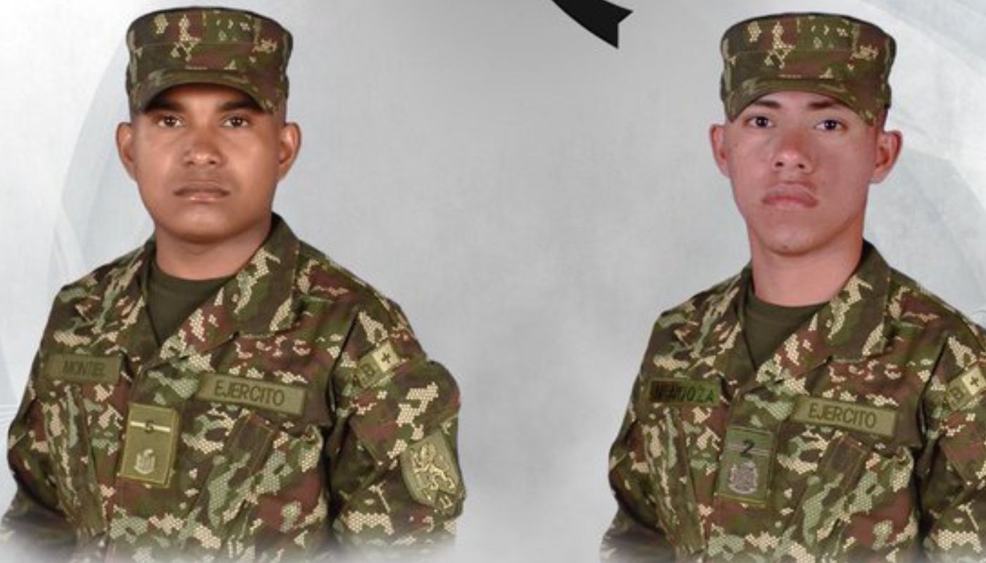 Revelan identidades de soldados asesinados en Antioquia durante combates
