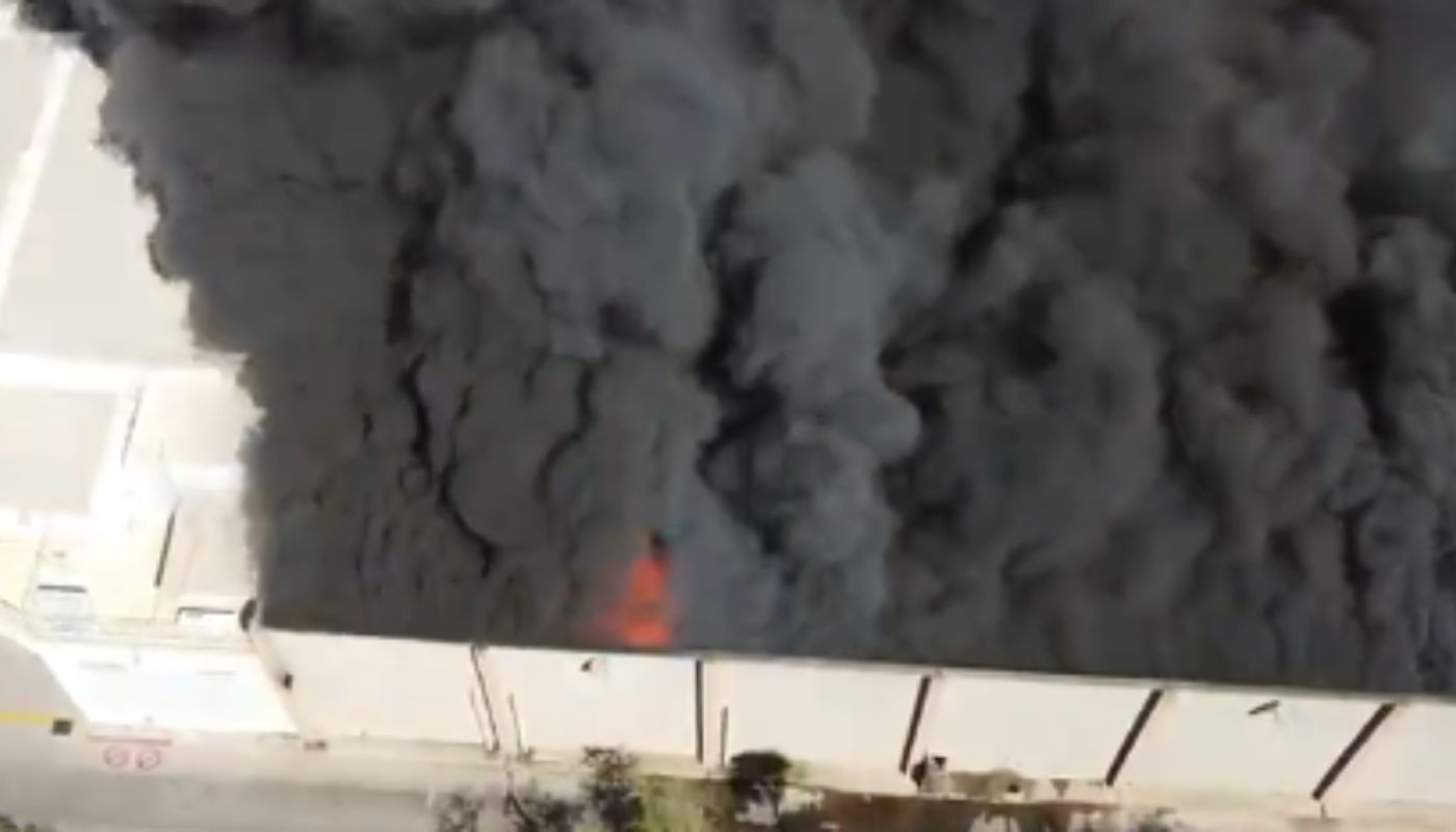[Video] Aterrador incendio en centro comercial en México dejó cinco muertos