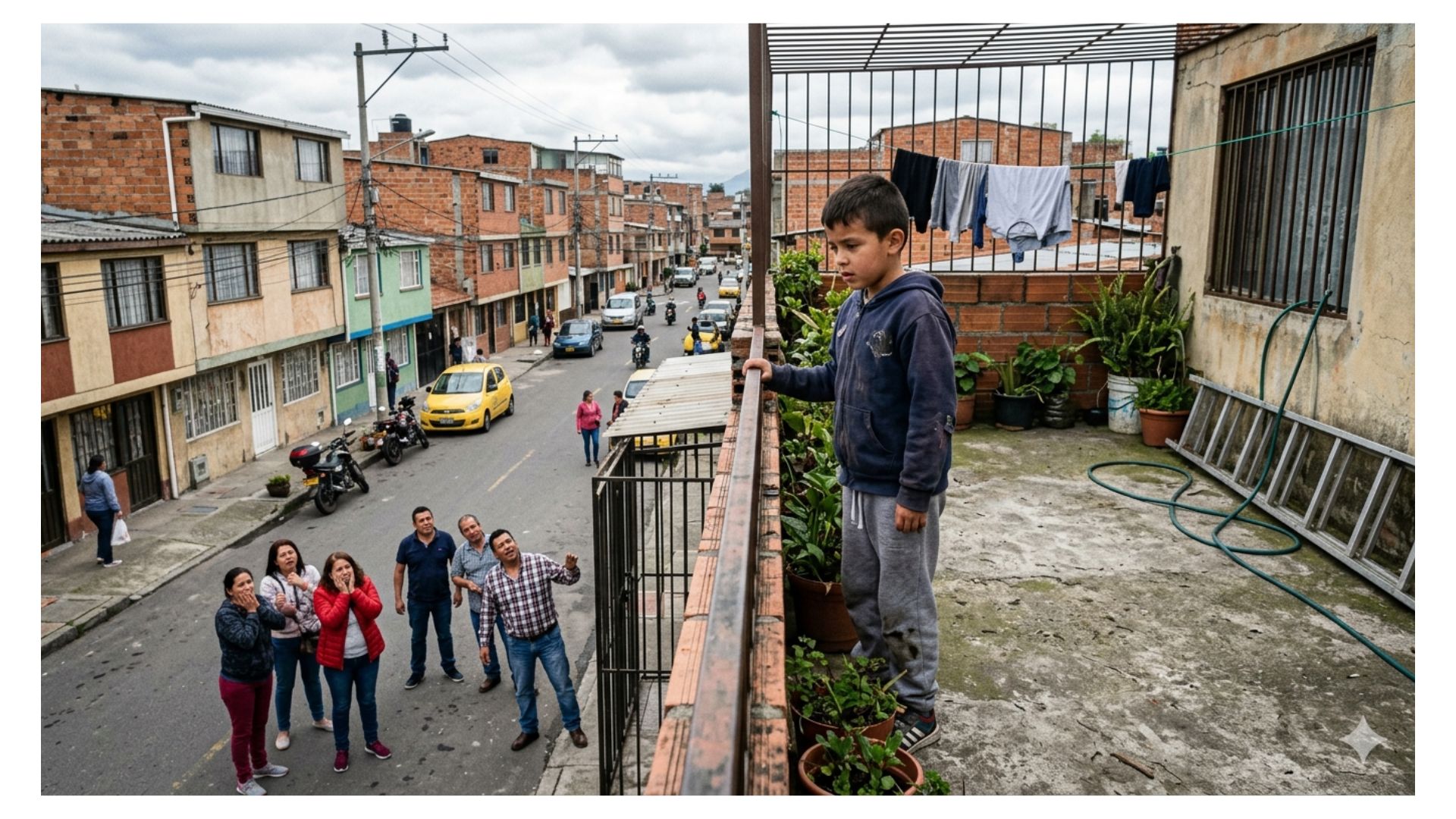 Niño de 2 años cayó de un cuarto piso en Suba (Bogotá) y vecinos lo salvaron