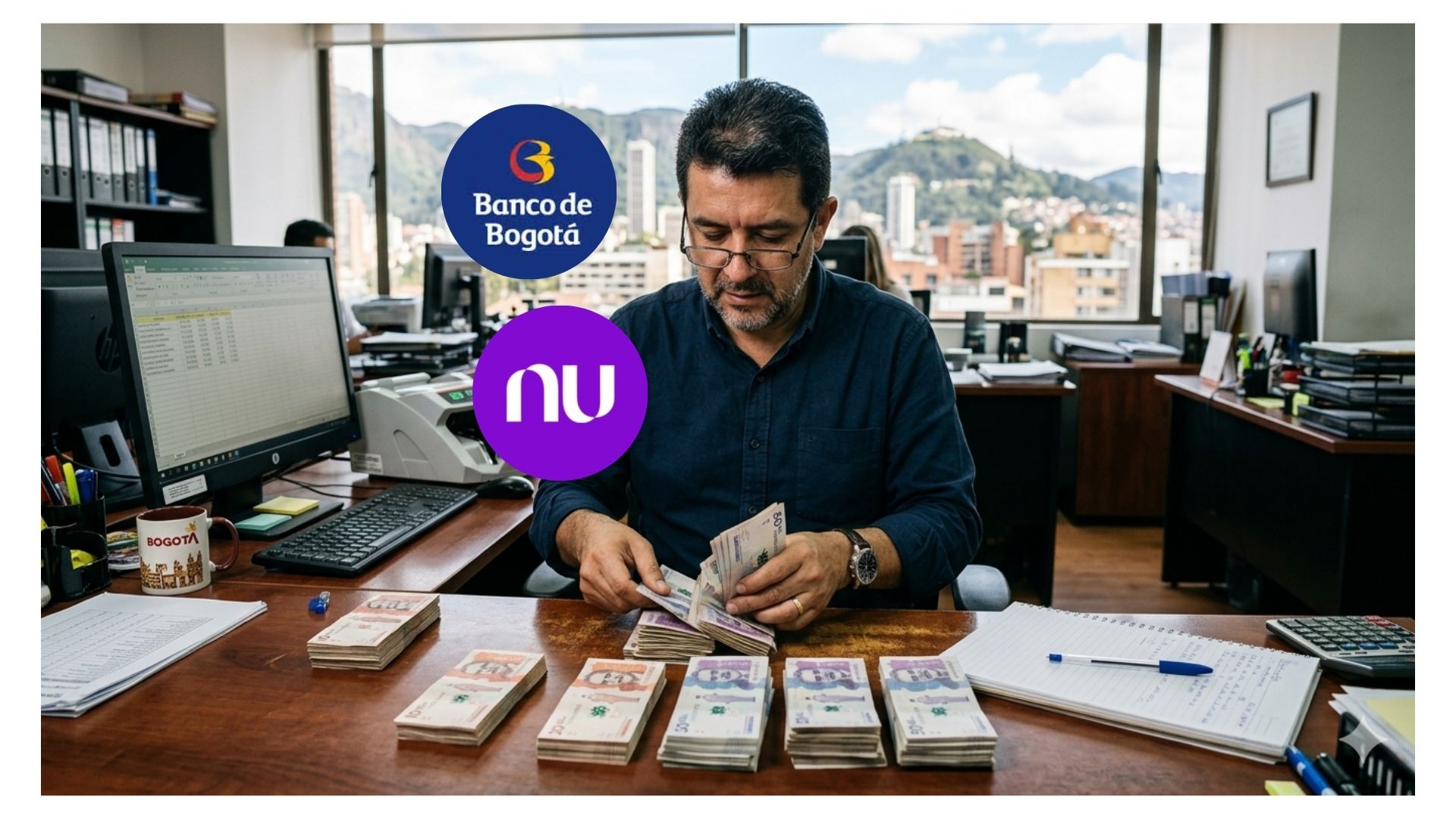 Banco de Bogotá y Nubank unidos para que colombianos no paguen 4x1000 en cuentas