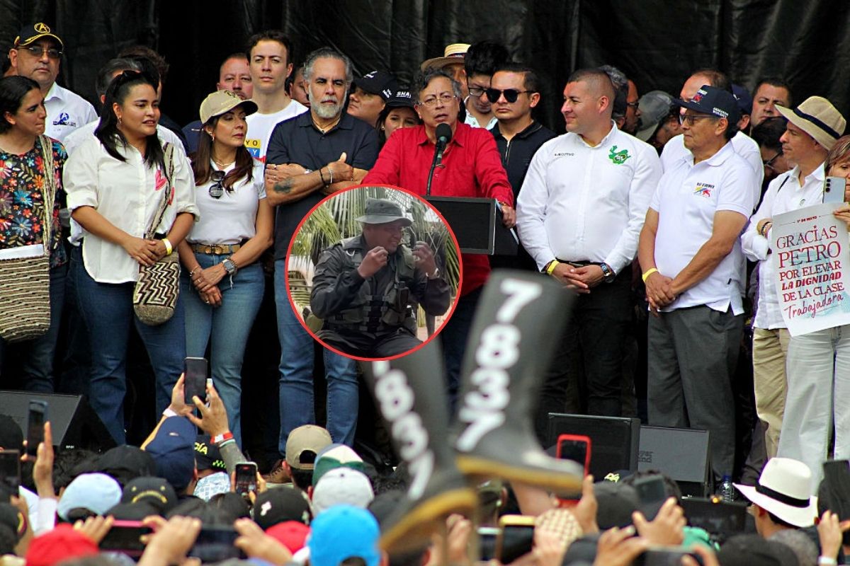 Video de alias Calarcá diciendo que votaría por el candidato de Gustavo Petro
