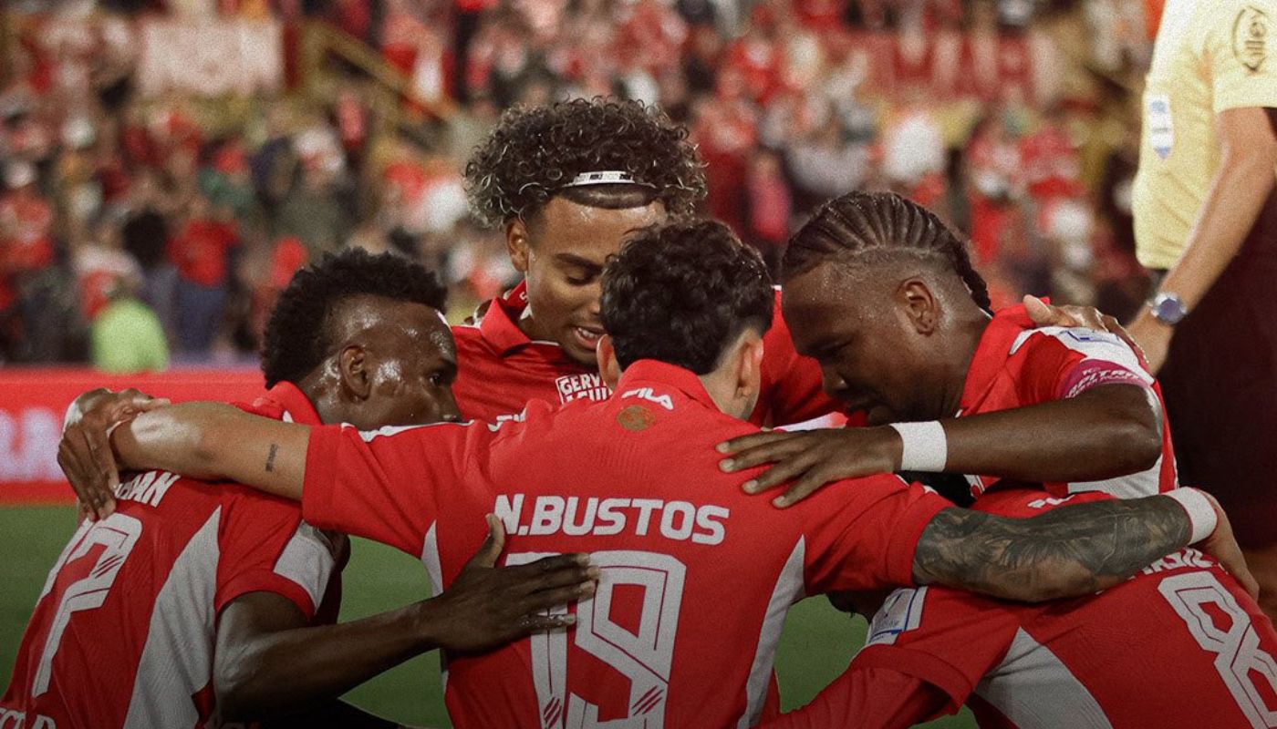Santa Fe goleó al América de Cali y clasificó a semifinales de Liga BetPlay