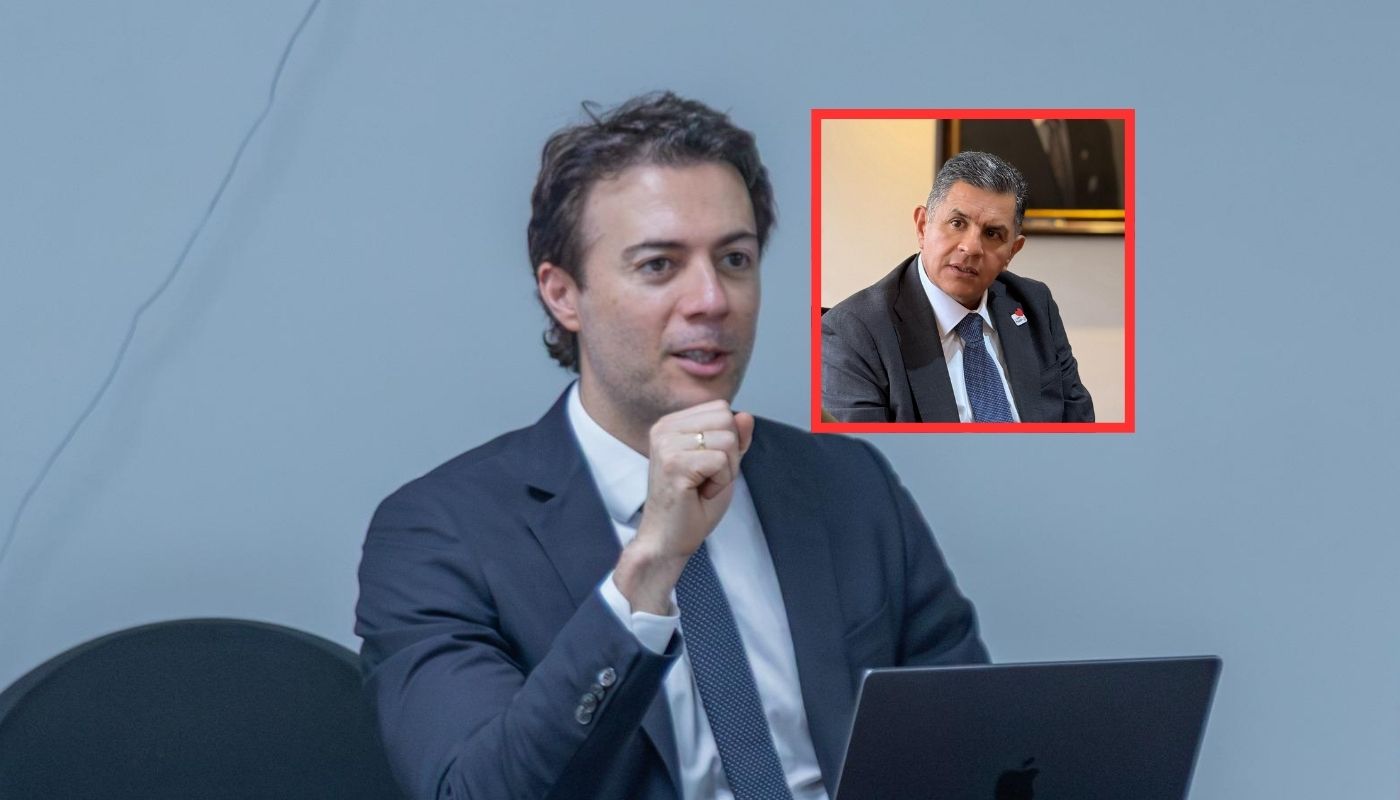 Pelea entre Daniel Quintero y Jorge Iván Ospina, interventor de Nueva EPS