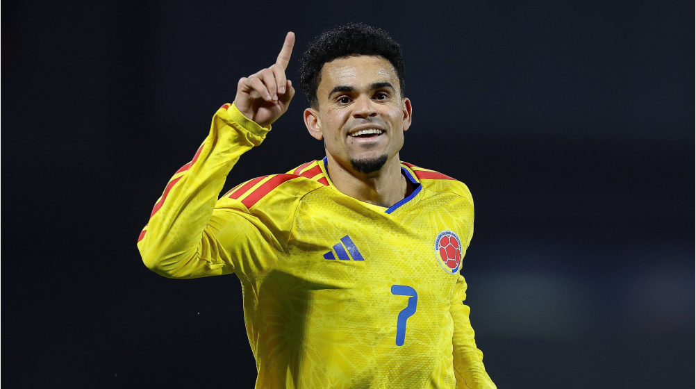 Luis Díaz en la Selección Colombia